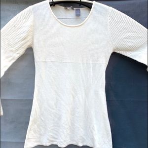 Xl Contact min sweater dress.  Cream